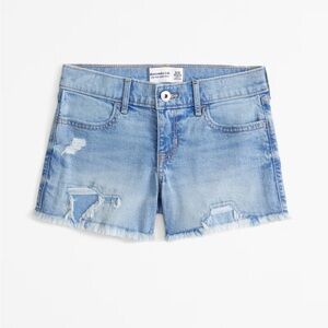 Abercrombie Kids Blue Distressed Jeans